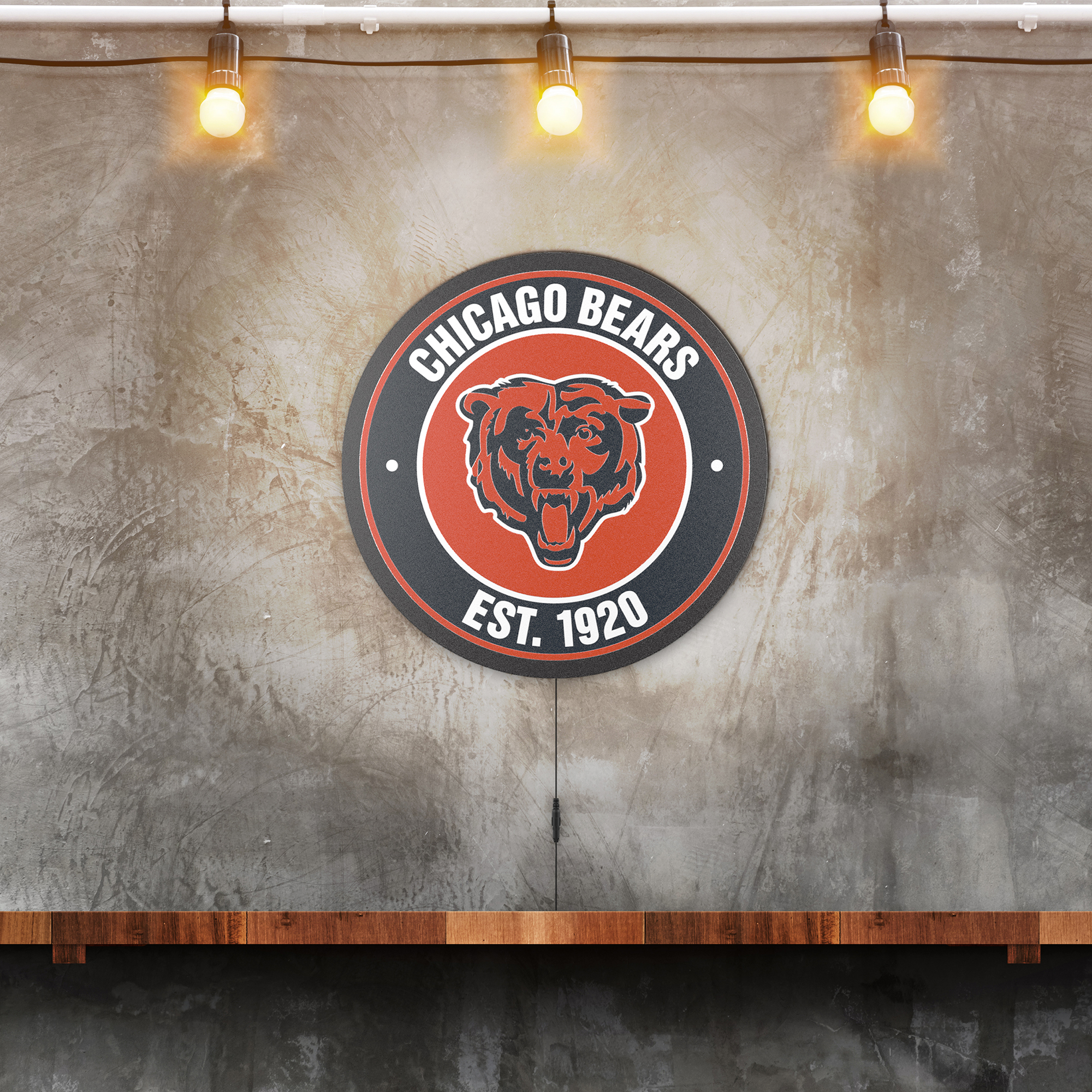 chicago bears led establish date sign