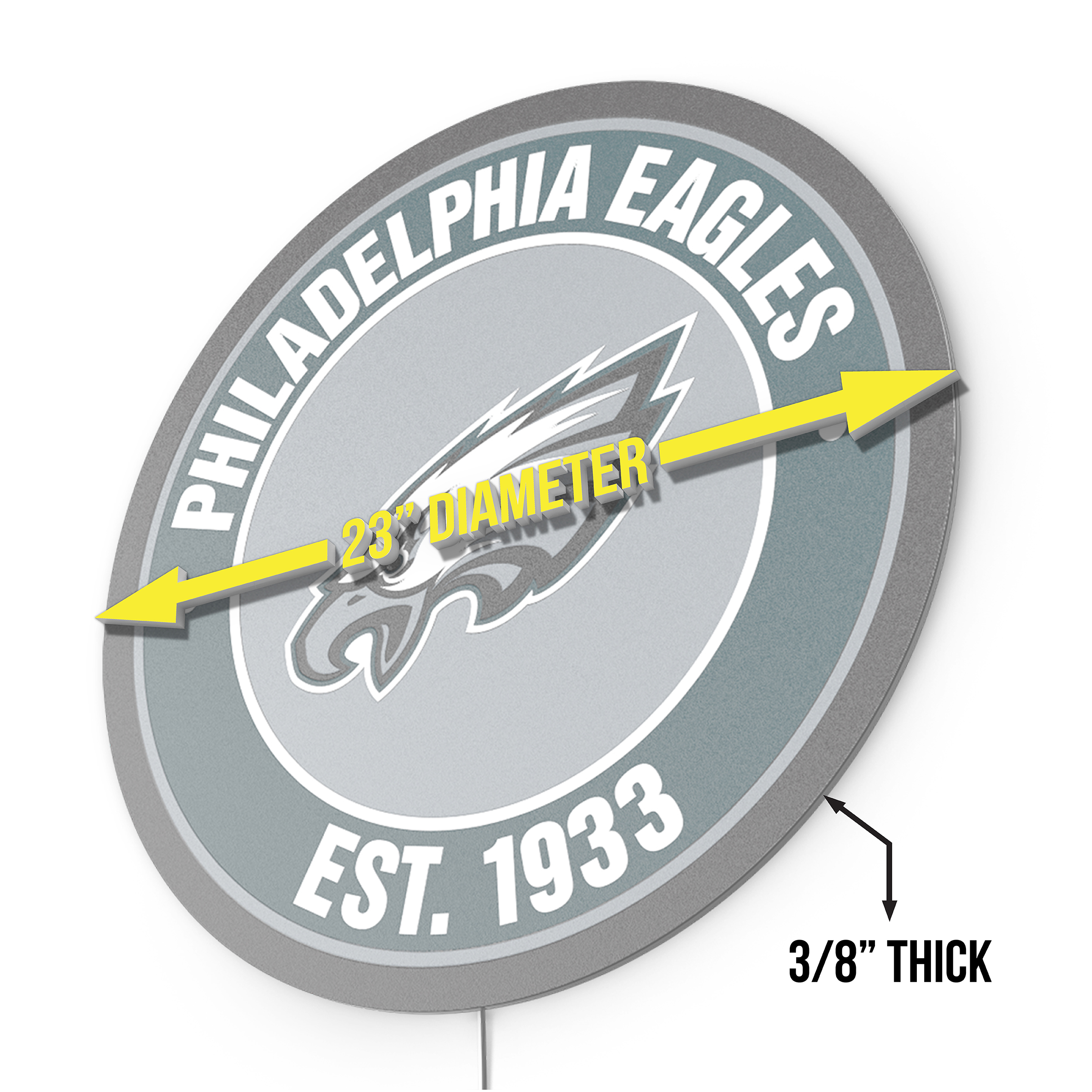 philadelphia eagles led establish date sign