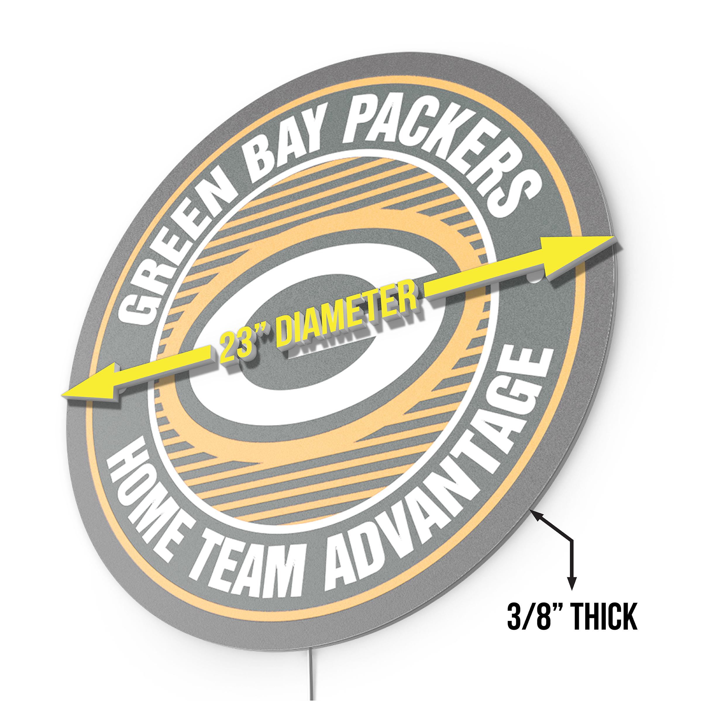 green bay packers led home field advantage sign