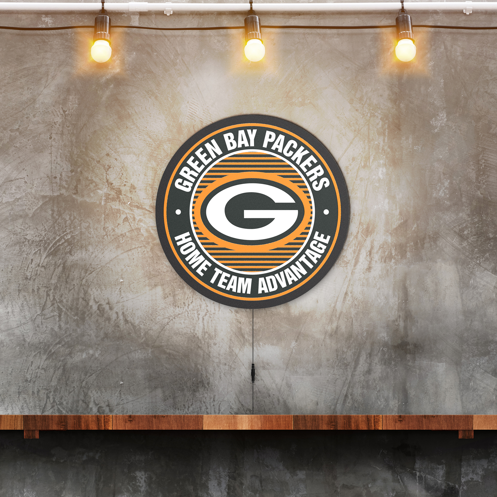 green bay packers led home field advantage sign