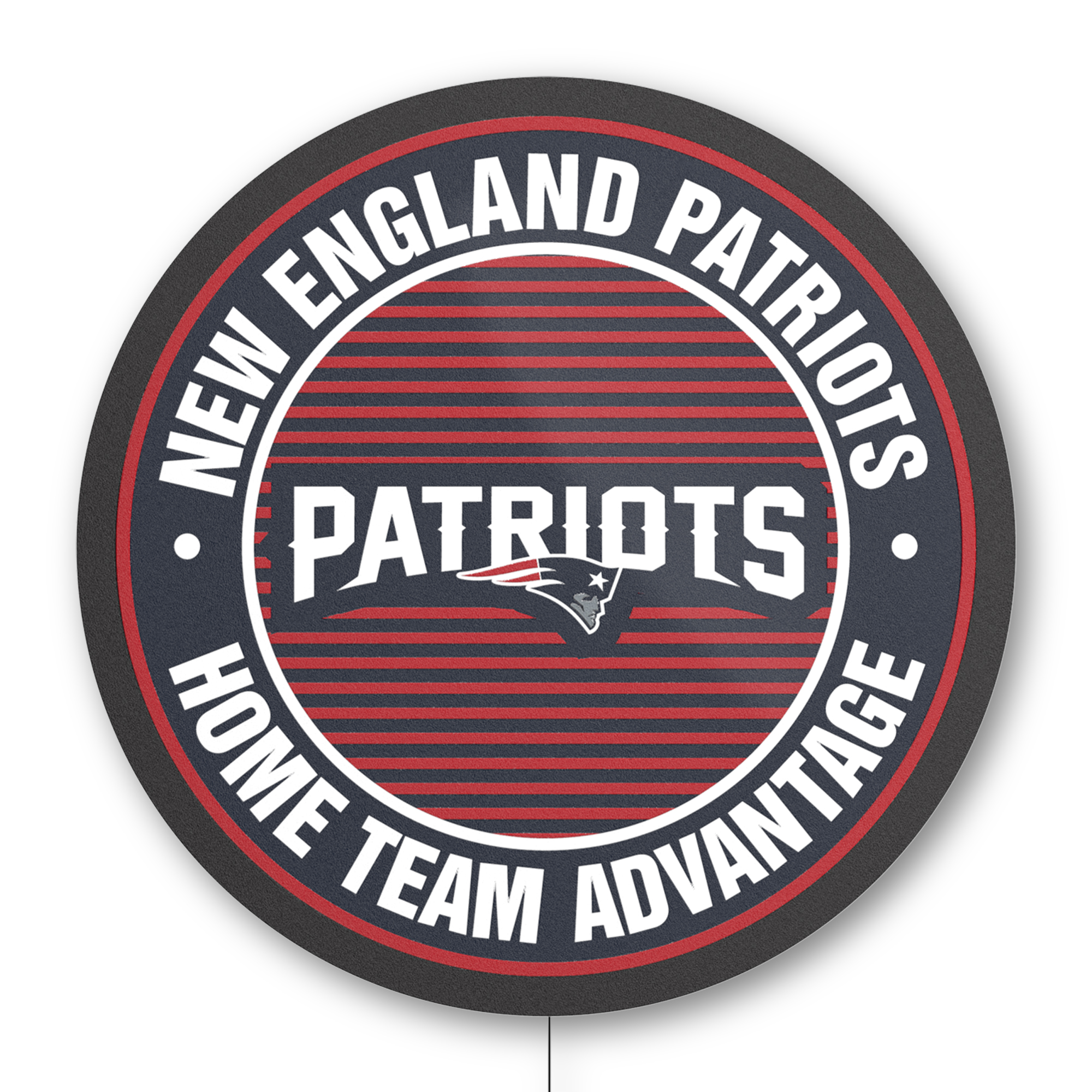 patriots home field advantage led lighted sign