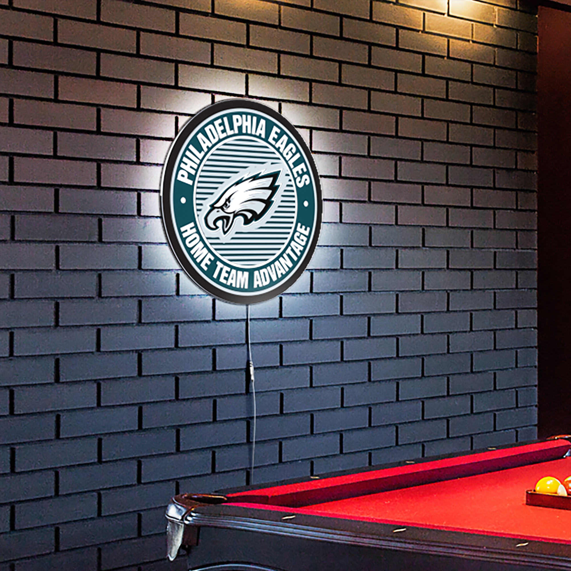 philadelphia eagles led home field advantage sign