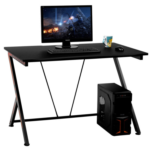 Modern Ergonomic Computer Desk for Small Spaces with Large Tabletop 4 Modern Ergonomic Computer Desk for Small Spaces with Large Tabletop - Image 4