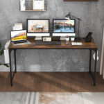 60 Inch Desk with Charging Station and Storage Accessories