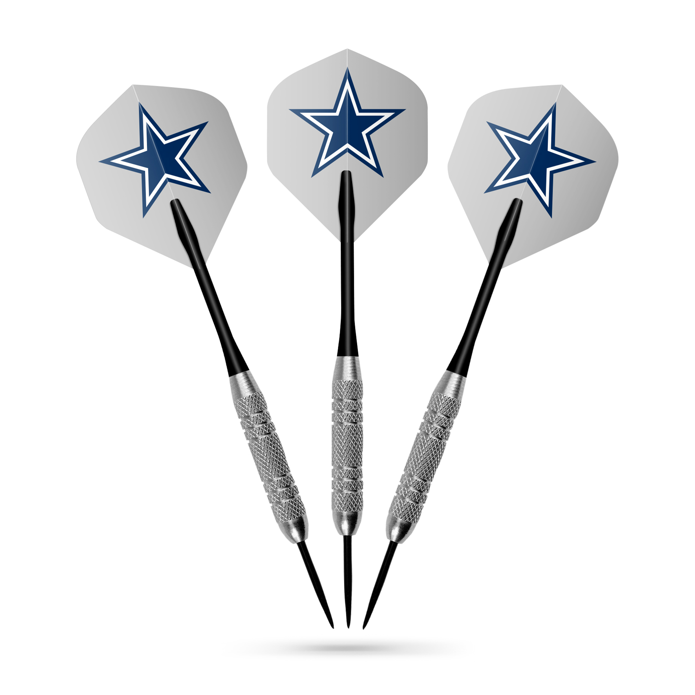 dallas cowboys bristle dartboard cabinet set