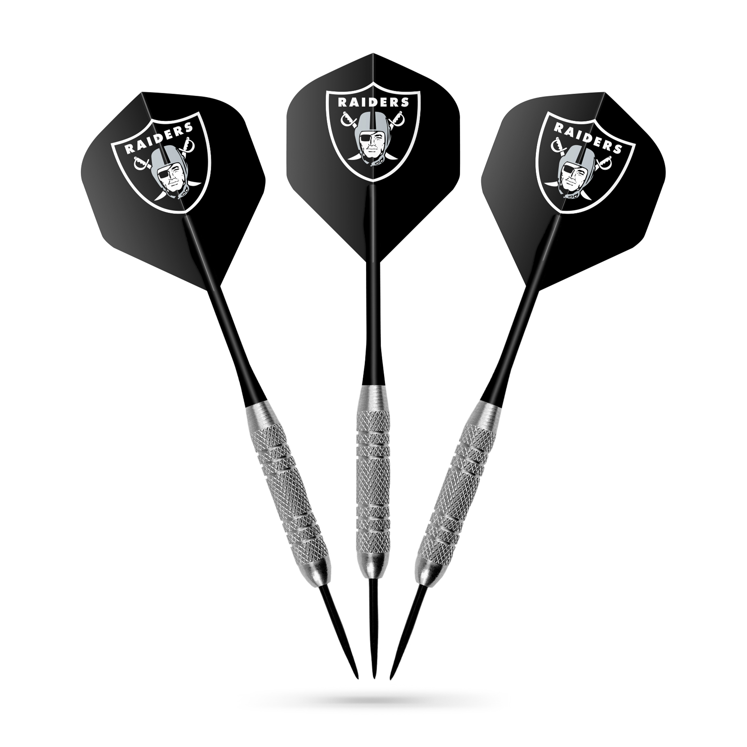 las vegas raiders bristle dartboard cabinet set