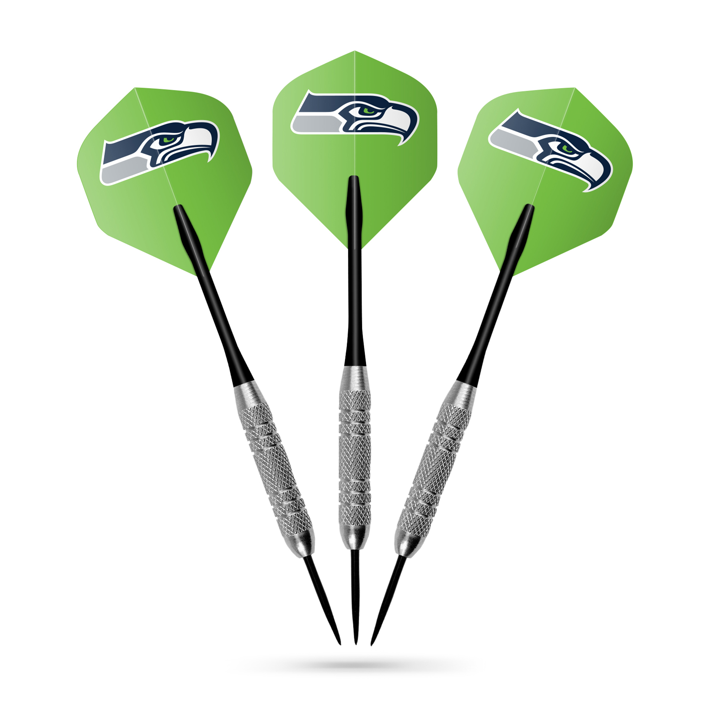 seattle seahawks bristle dartboard cabinet set