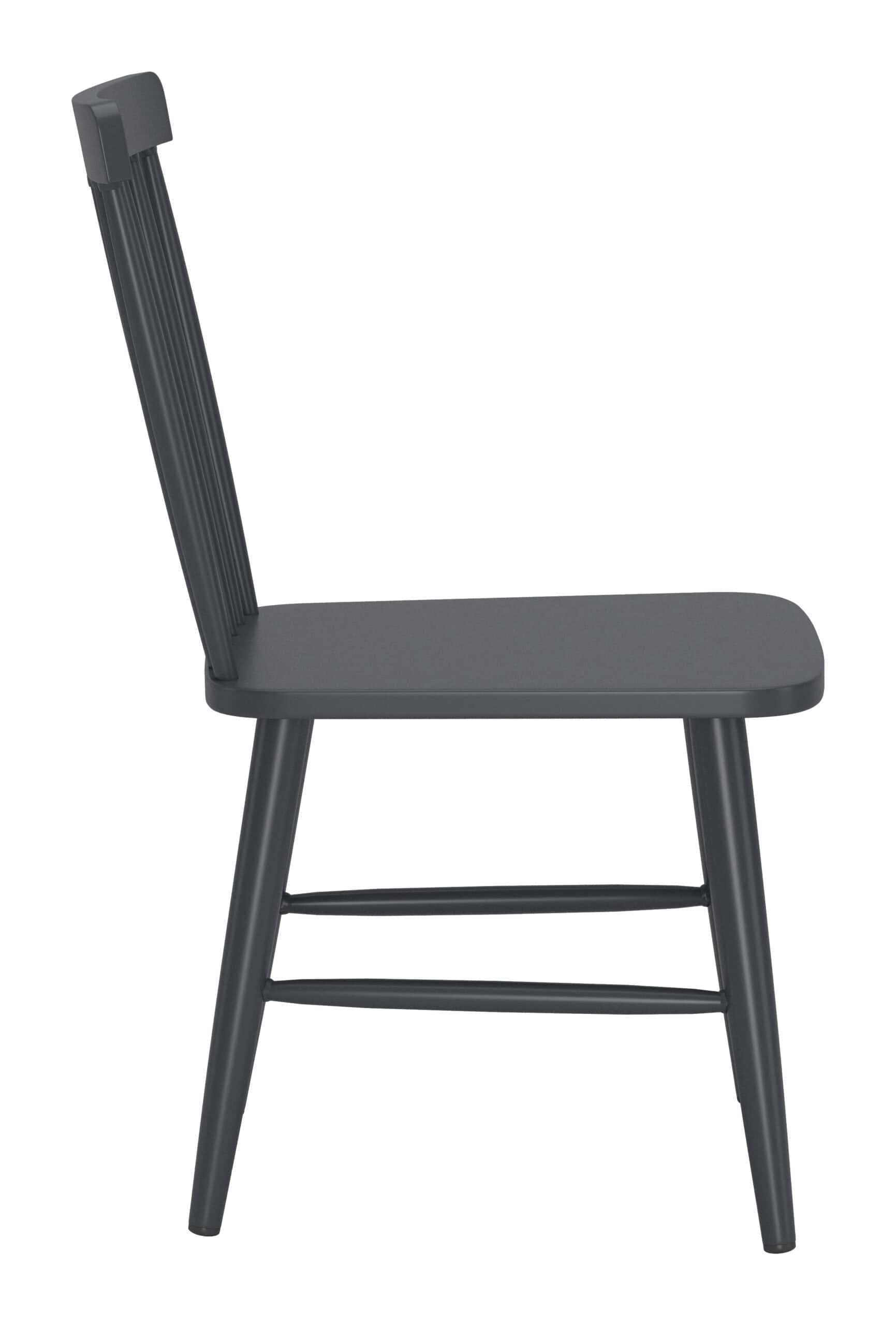Modern Black Aluminum Dining Chair Versatile and Elegant (Set of 2) 9 Modern Black Aluminum Dining Chair Versatile and Elegant (Set of 2)