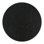 Round Black & Walnut Coffee Table with Storage and Elegant Wood Legs 16 Round Black & Walnut Coffee Table with Storage and Elegant Wood Legs
