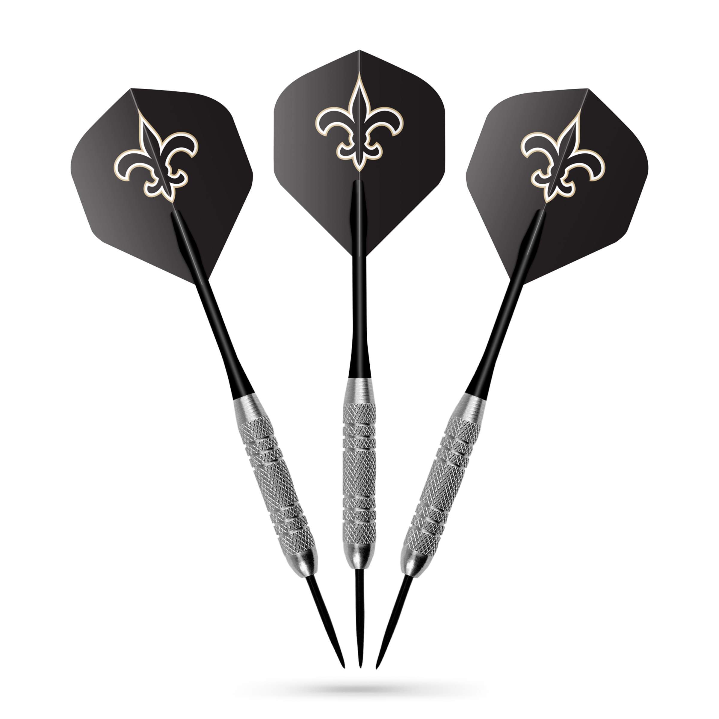 new orleans saints nickel dart set with team flights