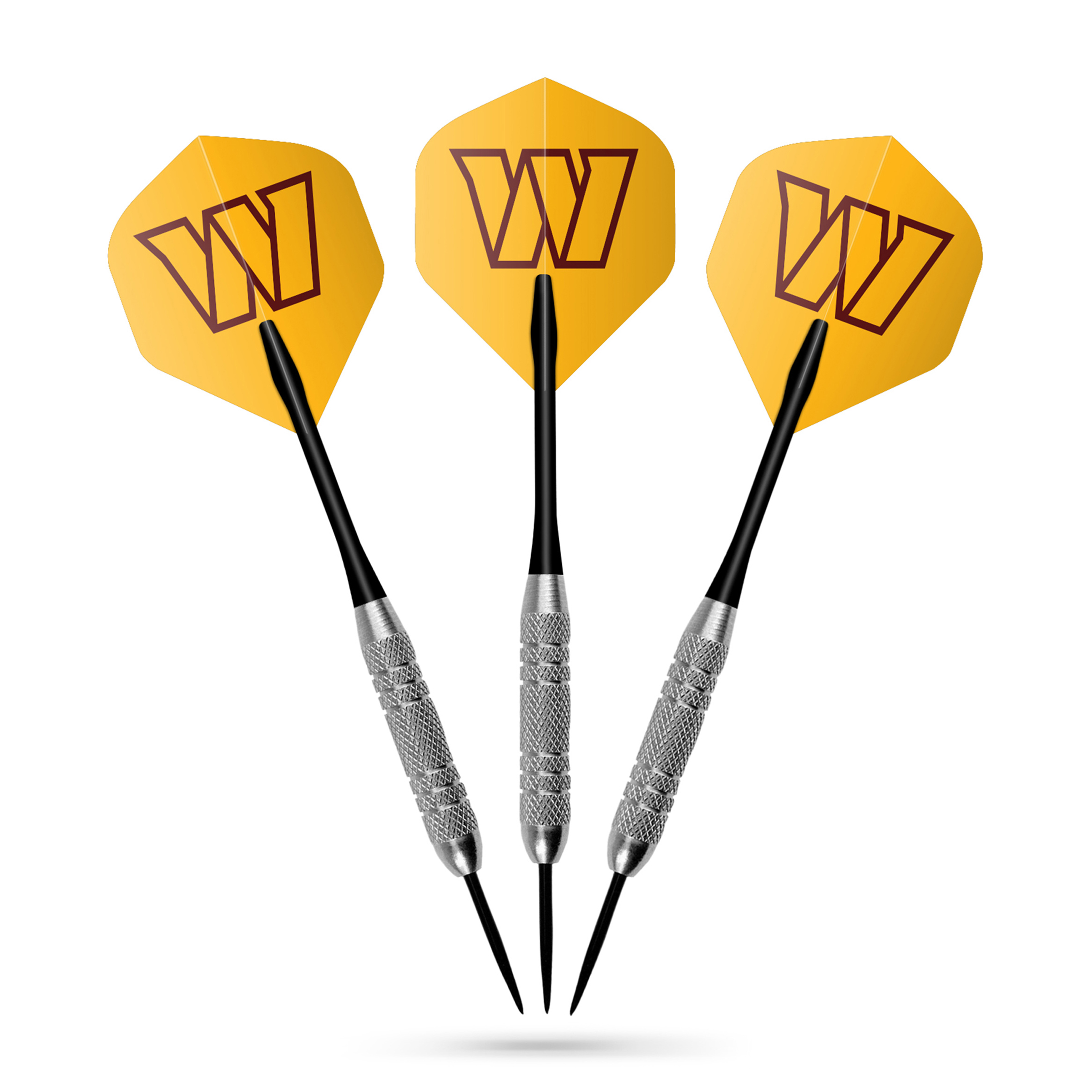 washington commanders nfl dart set with team flights