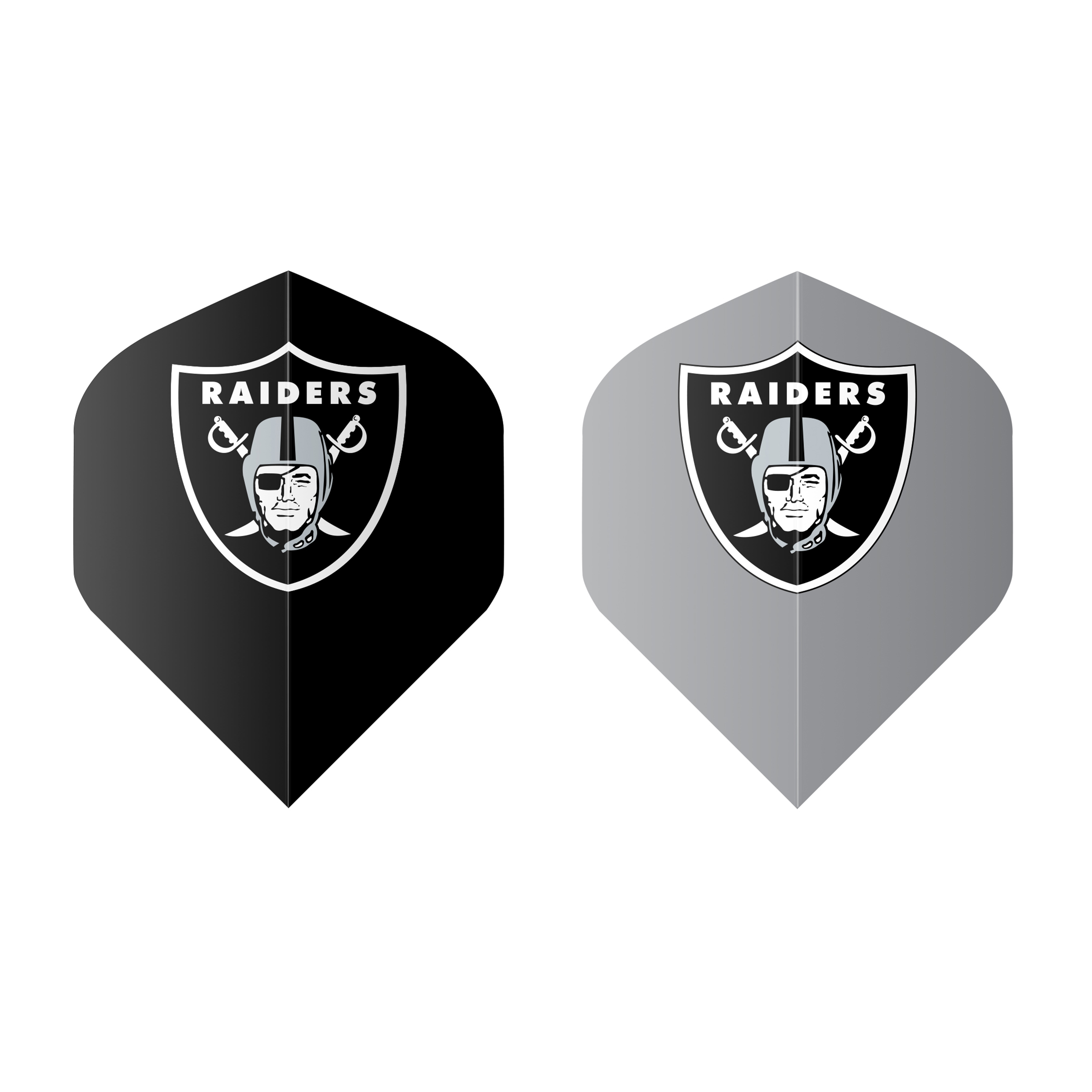 las vegas raiders fan's choice dart flights