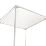 Modular Display Shelving System with Adjustable Glass Shelves and LED Light