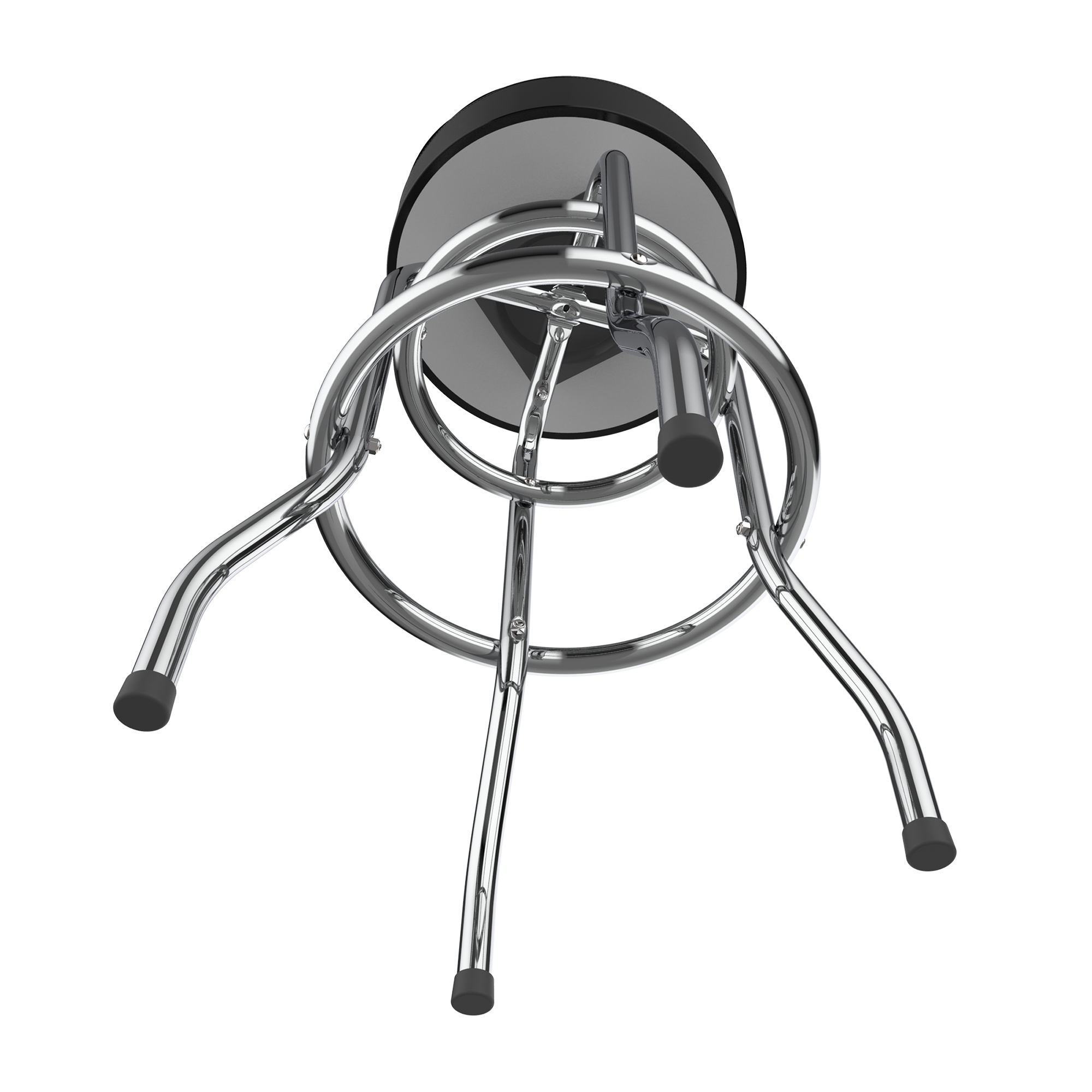 atlanta falcons chrome logo commercial grade bar stool