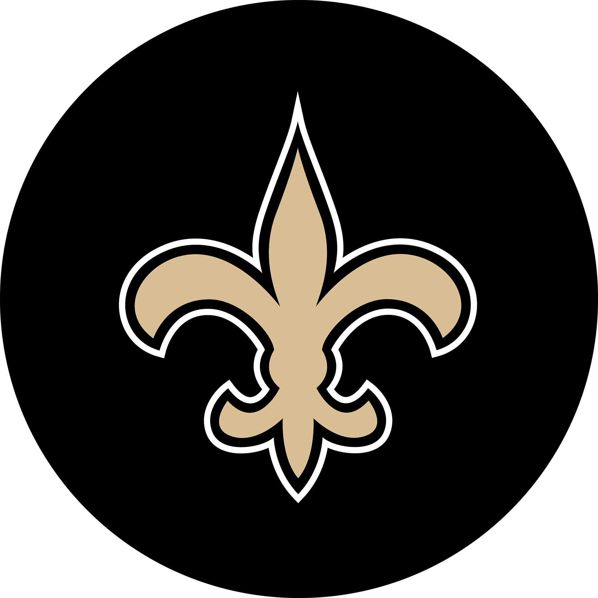north orleans saints chrome logo american bar stool