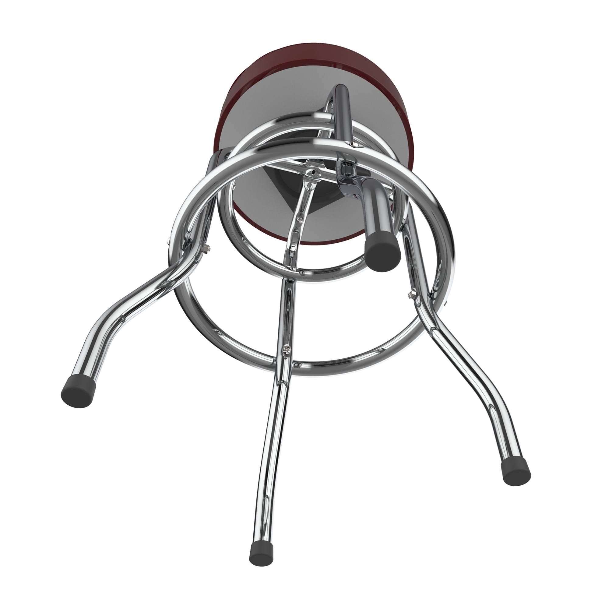 washington commanders chrome logo american crafted bar stool