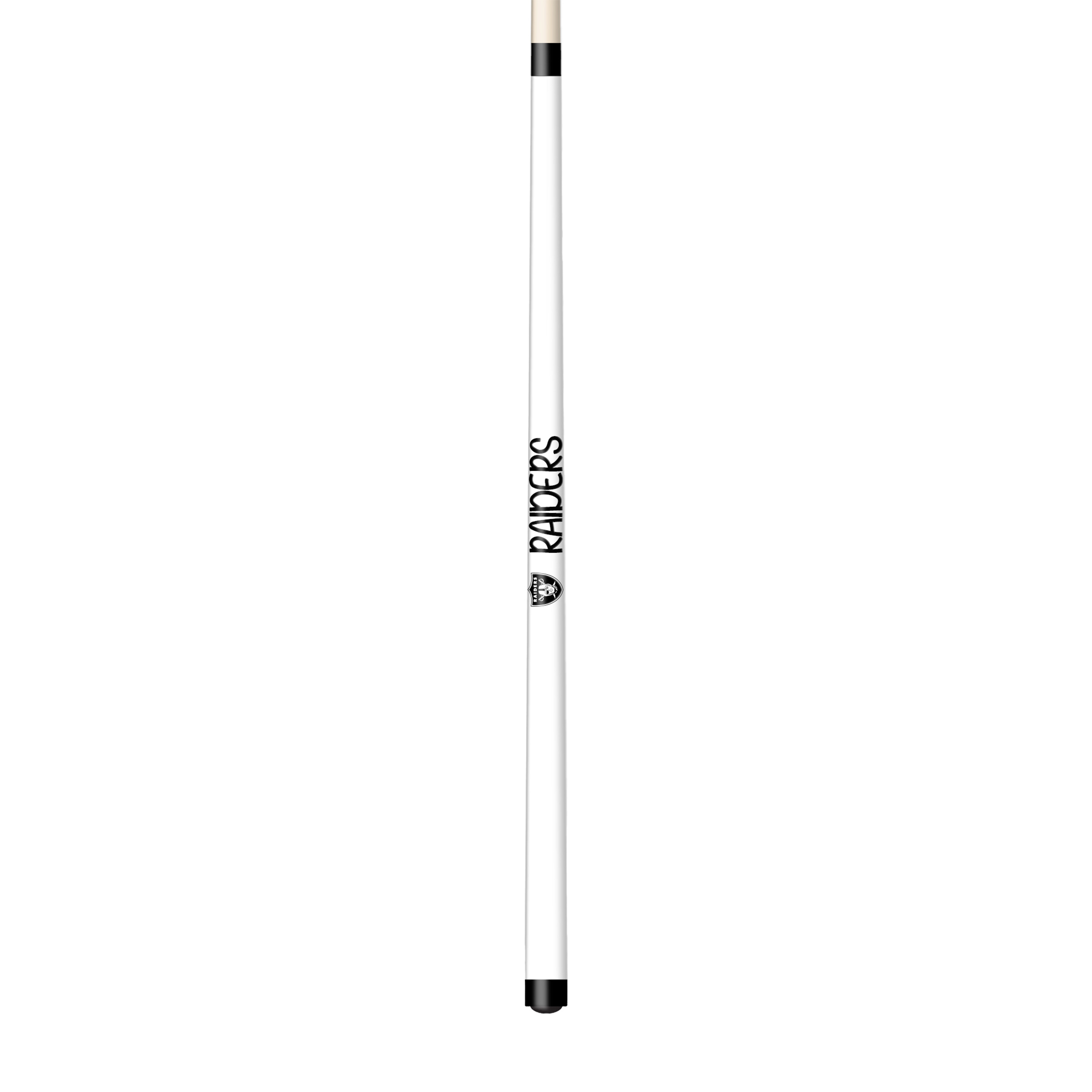 las vegas raiders laser etched maple shorty billiard cue