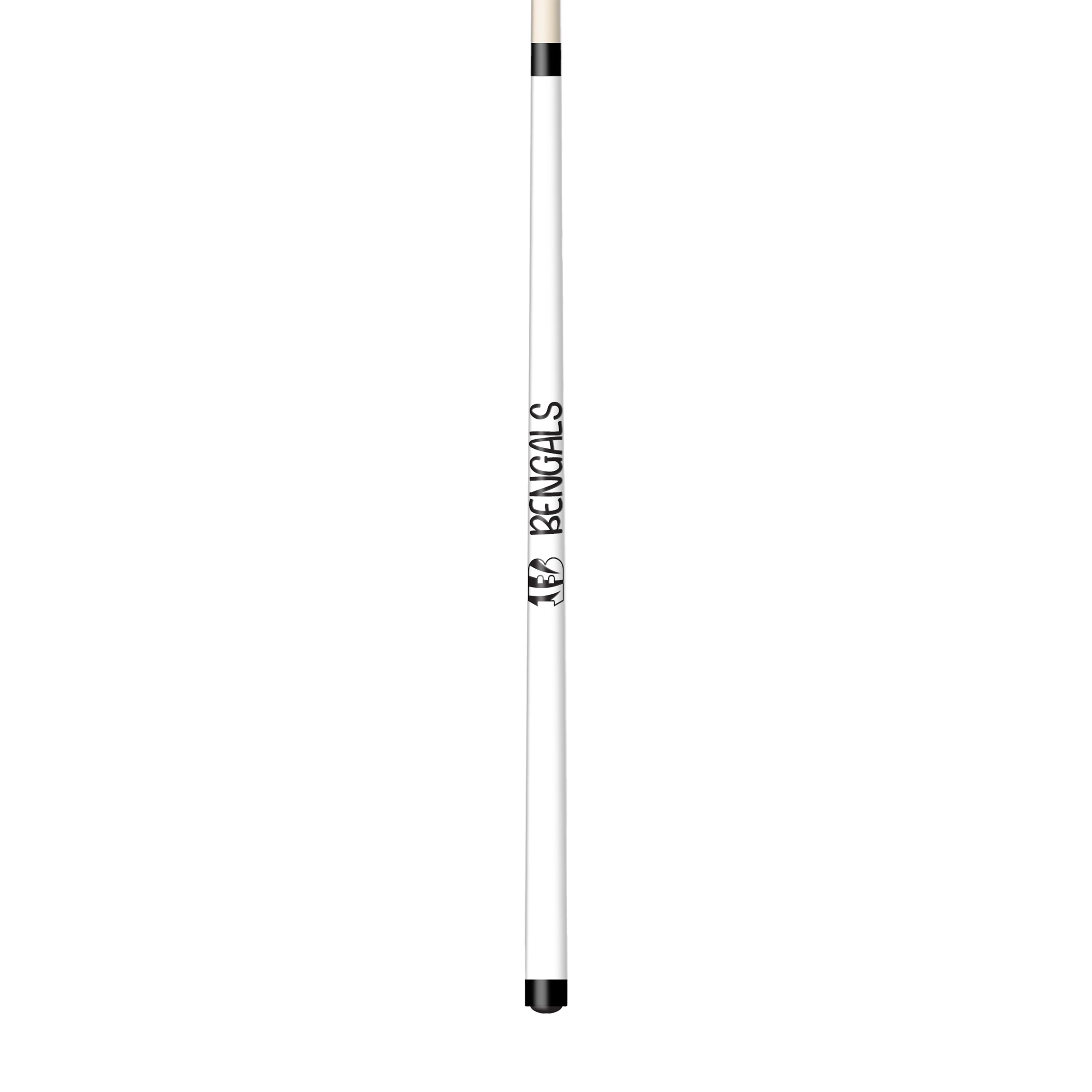 cincinnati bengals laser etched maple shorty billiard cue