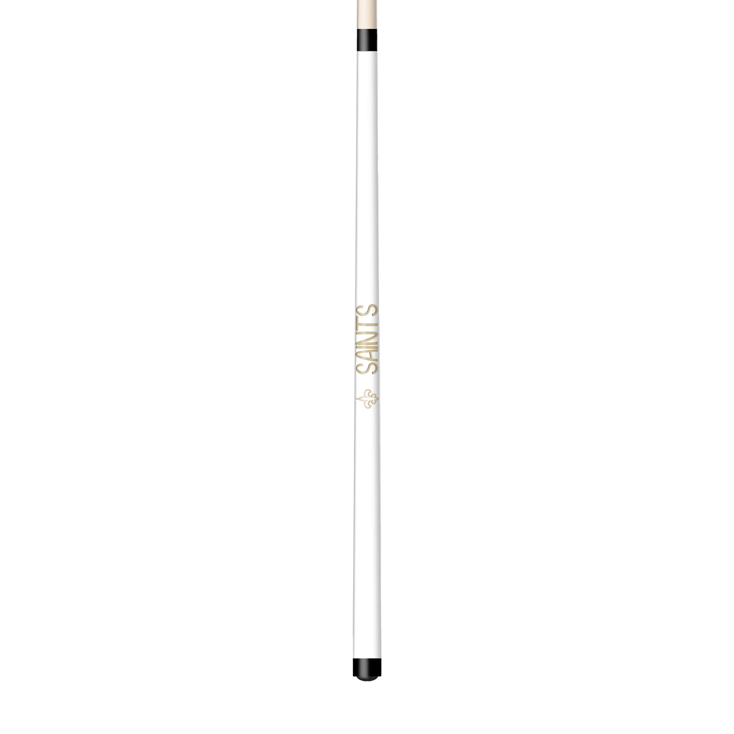 north orleans saints laser etched maple shorty billiard cue