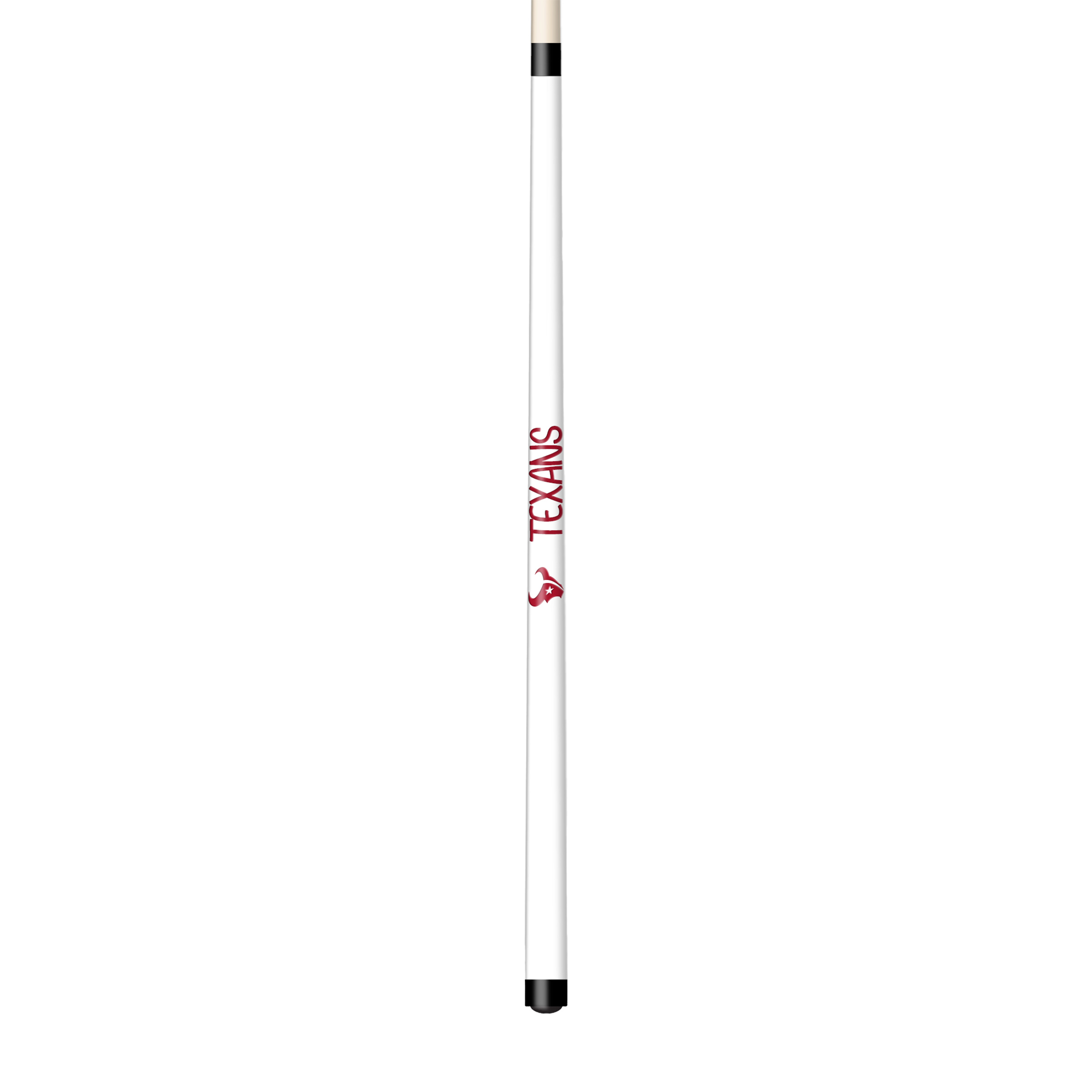 houston texans laser etched maple shorty billiard cue