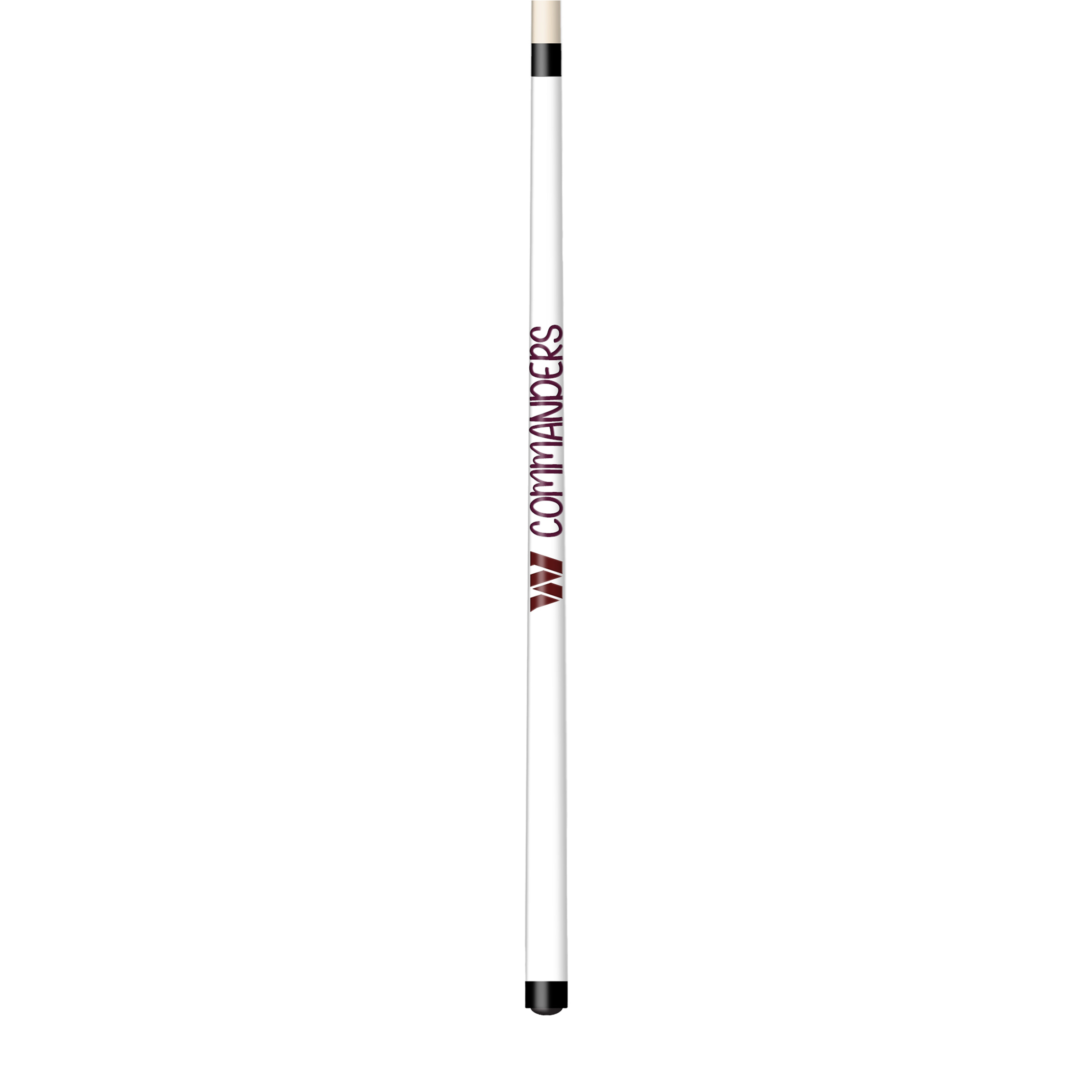 washington commanders laser etched maple shorty billiard cue