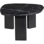 Black Marble Top Coffee Table with Minimalist Design and Durability 9 Black Marble Top Coffee Table with Minimalist Design and Durability