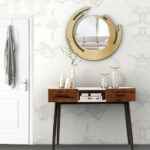 42 Inch Industrial Console Table with Drawers and Open Shelf 14 42 Inch Industrial Console Table with Drawers and Open Shelf