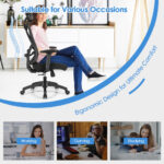 Ergonomic High Back Mesh Office Chair with Adjustable Lumbar Support 12 Ergonomic High Back Mesh Office Chair with Adjustable Lumbar Support