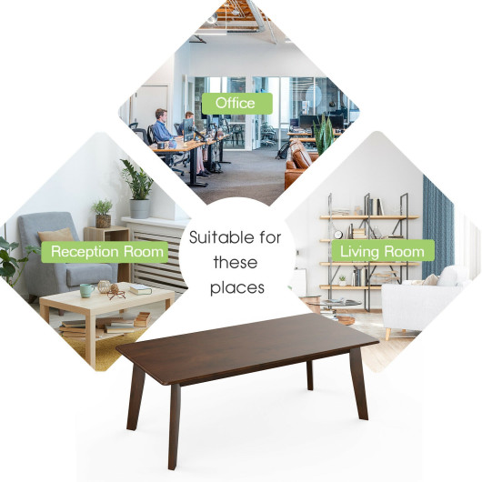 Minimalist Wooden Coffee Table with Scratch-Resistant Top and Storage 7 Minimalist Wooden Coffee Table with Scratch-Resistant Top and Storage - Image 7