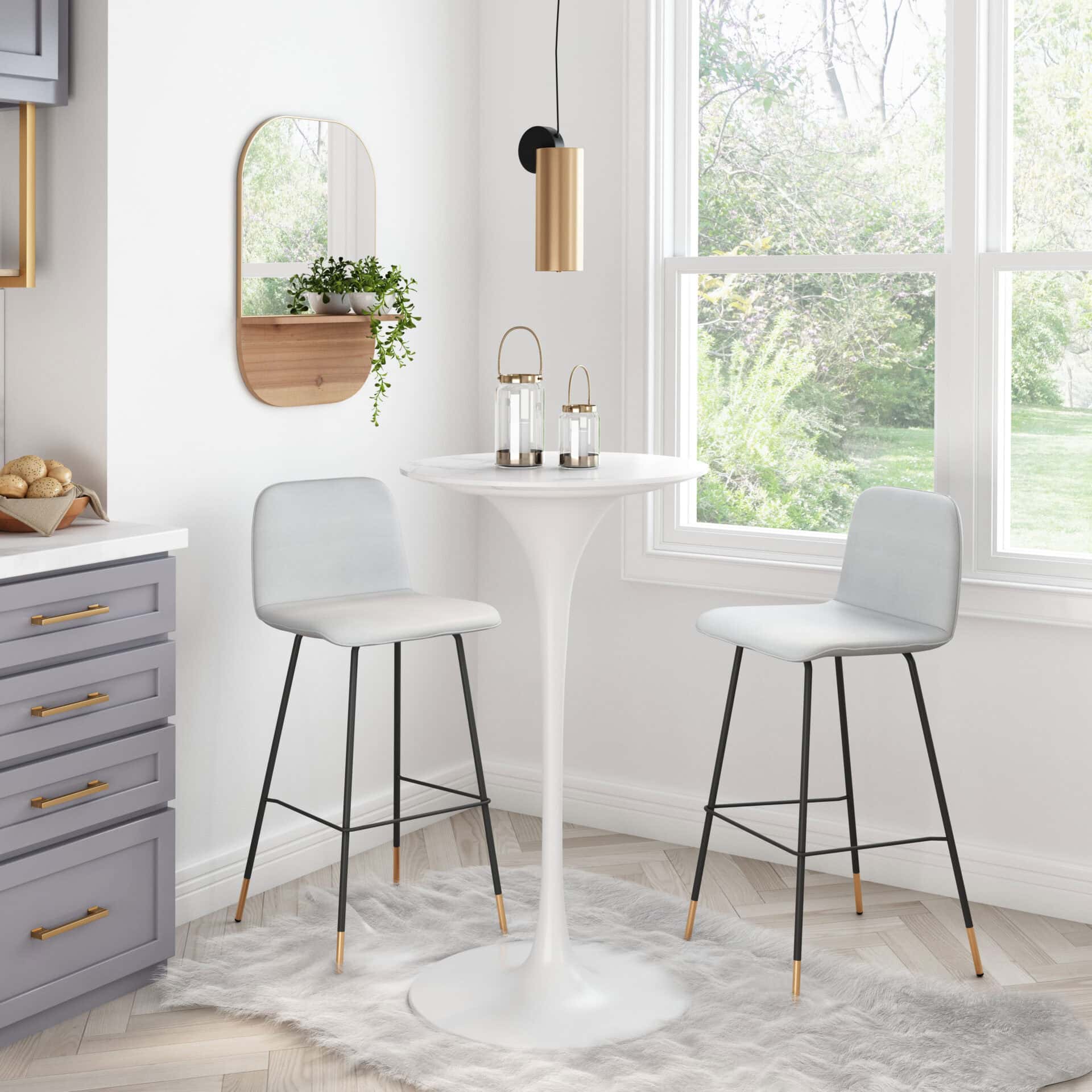 Modern Gold and Black Ceiling Lamp with Adjustable LED Lighting 2 Modern Gold and Black Ceiling Lamp with Adjustable LED Lighting - Image 2