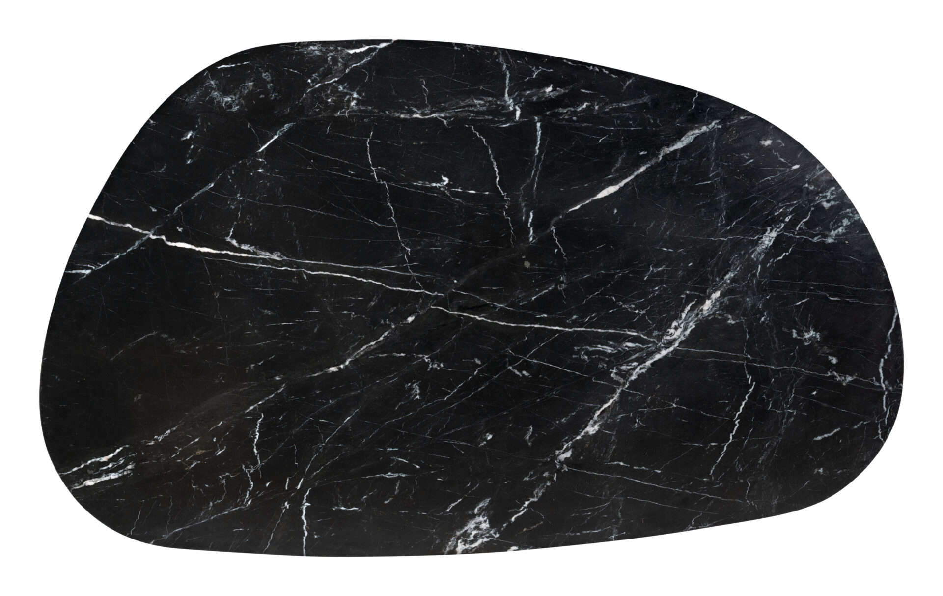 Black Marble Top Coffee Table with Minimalist Design and Durability 6 Black Marble Top Coffee Table with Minimalist Design and Durability - Image 6