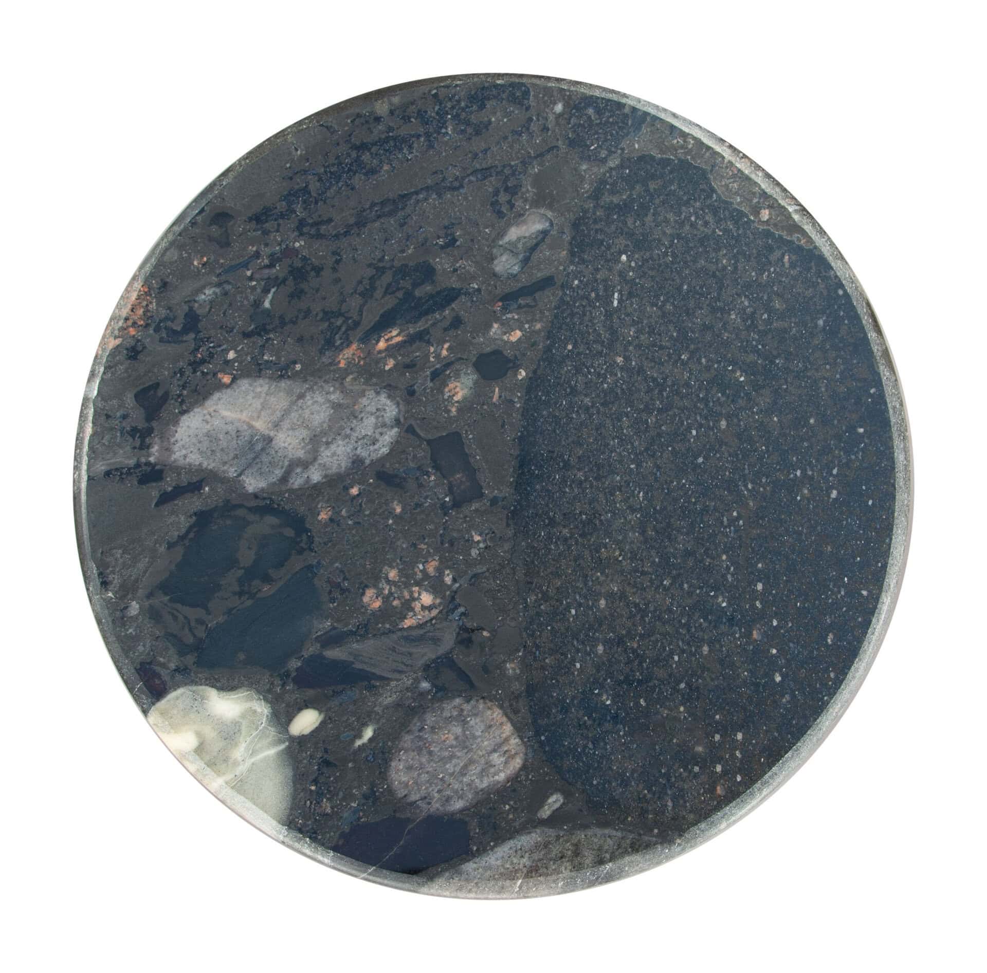 Multicolor Marble Top Drink Table with Steel Base 13 Multicolor Marble Top Drink Table with Steel Base