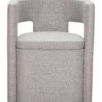 Versatile Gray Dining Chair with Hidden Storage Compartment and Armrests 10 Versatile Gray Dining Chair with Hidden Storage Compartment and Armrests