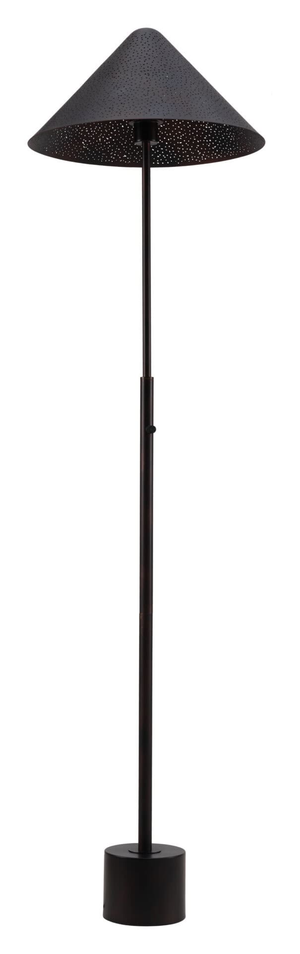 Industrial Bronze Floor Lamp with Dimmable Rotary Switch 5 Industrial Bronze Floor Lamp with Dimmable Rotary Switch - Image 5