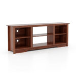 70 Inch TV Stand with Adjustable Shelves and Storage 25 70 Inch TV Stand with Adjustable Shelves and Storage