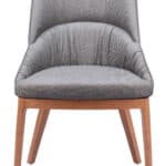 Slate Gray Dining Chairs with Ash Wood Legs (Set of 2) 10 Slate Gray Dining Chairs with Ash Wood Legs (Set of 2)