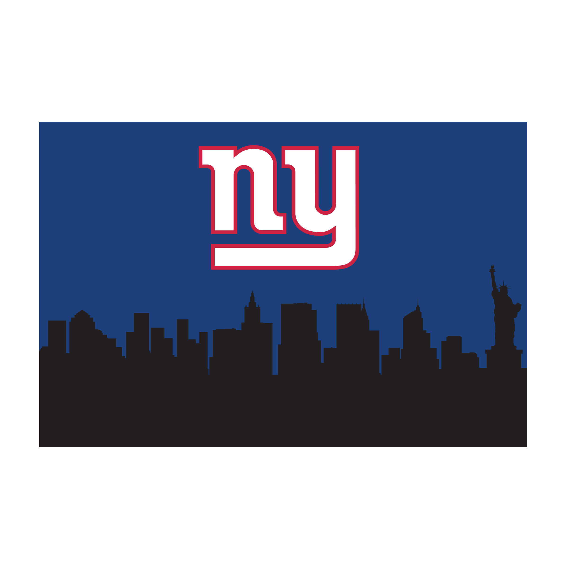 giants cityscape washable area rug 2x3 hometown collection
