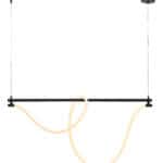 Sleek Modern Ceiling Lamp with Adjustable Silicon LED Light Tube 15 Sleek Modern Ceiling Lamp with Adjustable Silicon LED Light Tube