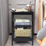 3 Tier X-Design End Tables with Storage Shelves (Set of 2) 12 3 Tier X-Design End Tables with Storage Shelves (Set of 2)