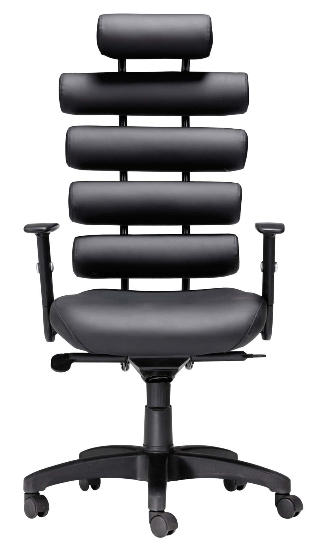 Ergonomic High-Back Office Chair with Adjustable Arms and Lumbar Support 5 Ergonomic High-Back Office Chair with Adjustable Arms and Lumbar Support - Image 5