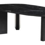 Black Marble Top Coffee Table with Minimalist Design and Durability 11 Black Marble Top Coffee Table with Minimalist Design and Durability