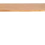 Natural Rubber Wood Dining Table for 6 with Veneer Top 11 Natural Rubber Wood Dining Table for 6 with Veneer Top