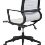 Modern Mid-Century Office Chair with Faux Leather and Adjustable Height 16 Modern Mid-Century Office Chair with Faux Leather and Adjustable Height