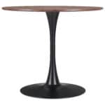 Round Pedestal Dining Table for Kitchen, Living Room, or Bar 16 Round Pedestal Dining Table for Kitchen, Living Room, or Bar