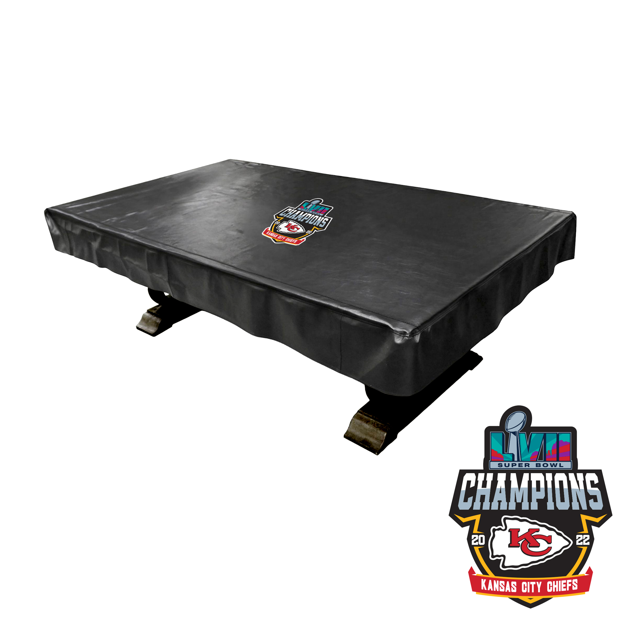kansas city chiefs 8 foot billiard table cover