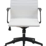Modern Mid-Century Office Chair with Faux Leather and Adjustable Height 14 Modern Mid-Century Office Chair with Faux Leather and Adjustable Height