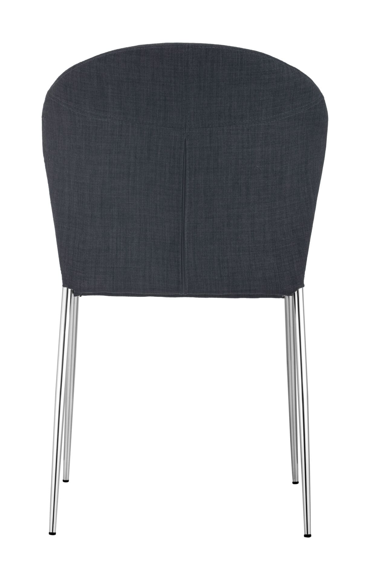 Retro Stackable Dining Chairs with Chromed Steel Legs (Set of 4) 5 Retro Stackable Dining Chairs with Chromed Steel Legs (Set of 4) - Image 5