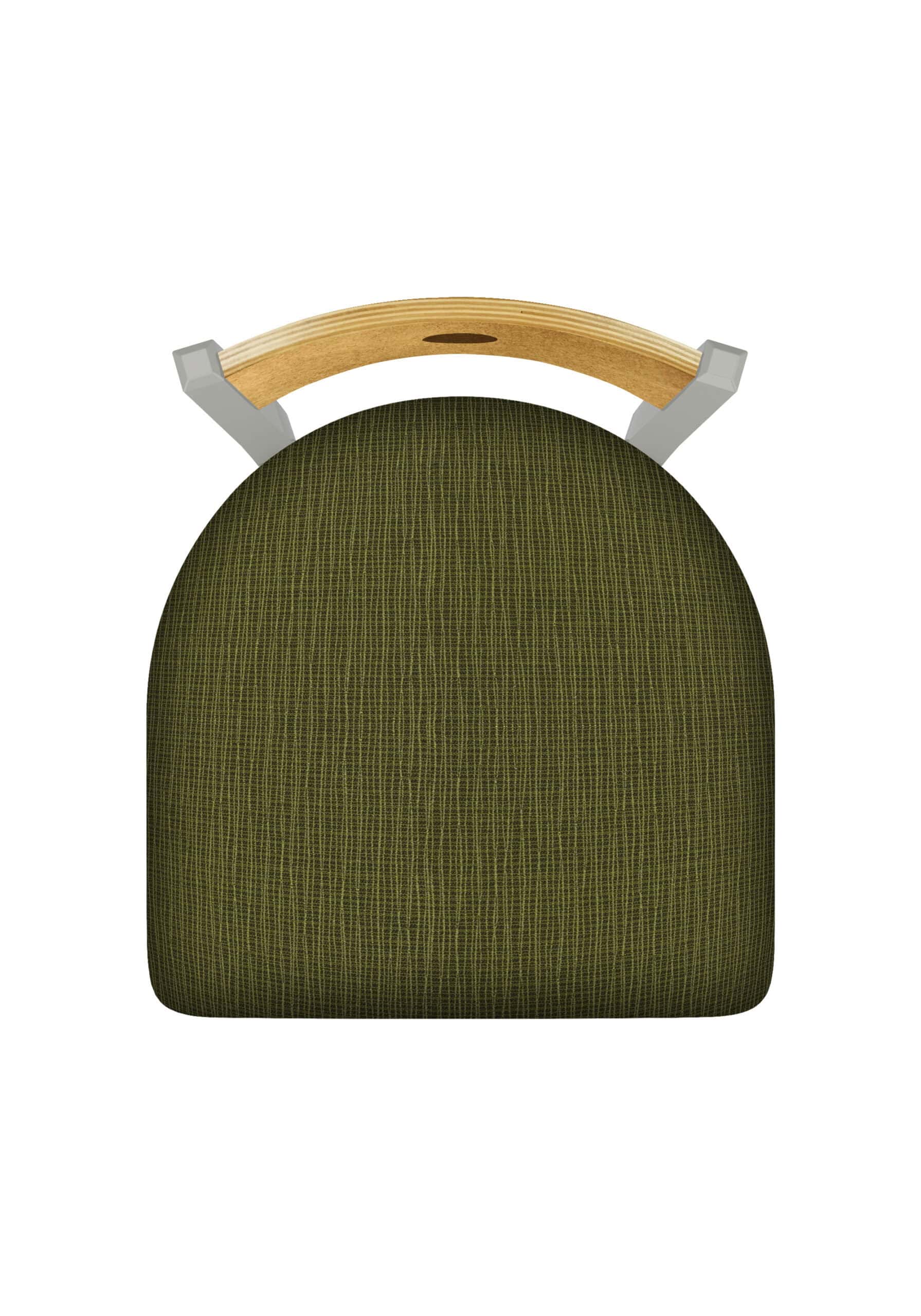 36-Inch Medium Stained Medium Wood Keyhole Back Bar Stool with Steel Frame, Anodized Nickel Finish, Graph Parrot Seat, and Single-Ring Base 8 36-Inch Medium Stained Medium Wood Keyhole Back Bar Stool with Steel Frame, Anodized Nickel Finish, Graph Parrot Seat, and Single-Ring Base