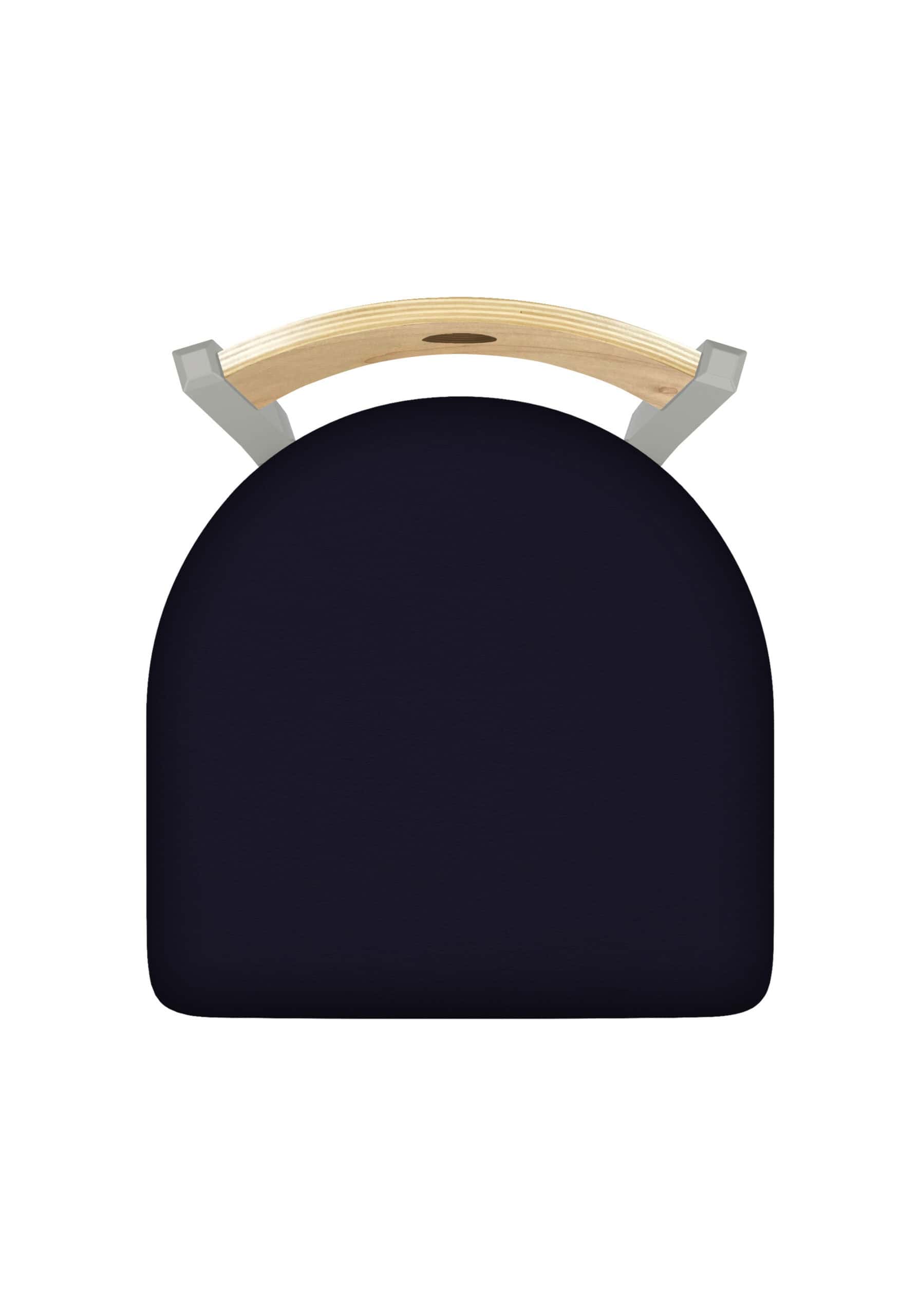 36-Inch Natural Finish Wood Keyhole Back Bar Stool with Steel Frame, Anodized Nickel Finish, Canter Twilight Seat, and Single-Ring Base 8 36-Inch Natural Finish Wood Keyhole Back Bar Stool with Steel Frame, Anodized Nickel Finish, Canter Twilight Seat, and Single-Ring Base