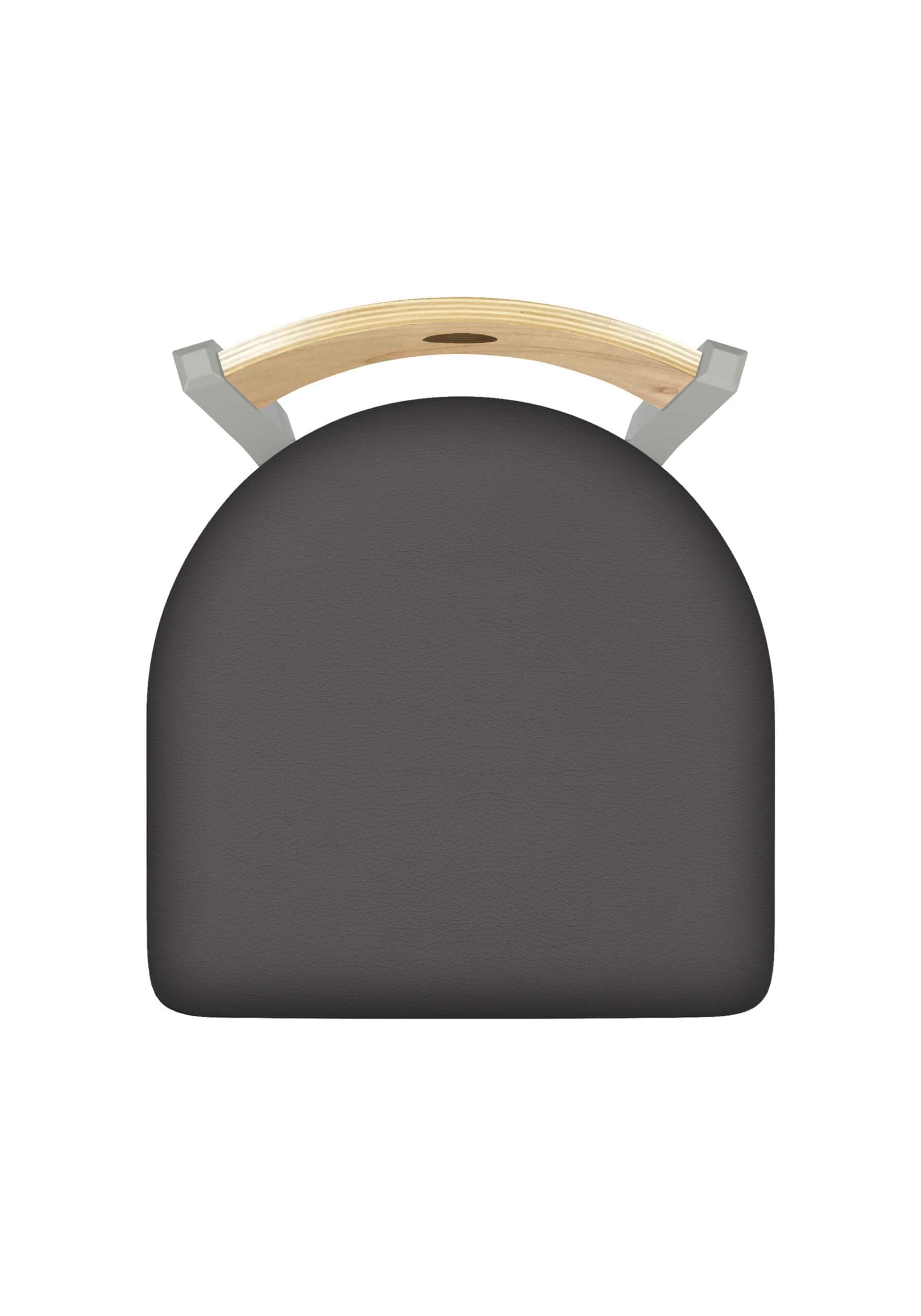 36-Inch Natural Finish Wood Keyhole Back Bar Stool with Steel Frame, Anodized Nickel Finish, Canter Storm Seat, and Single-Ring Base 8 36-Inch Natural Finish Wood Keyhole Back Bar Stool with Steel Frame, Anodized Nickel Finish, Canter Storm Seat, and Single-Ring Base